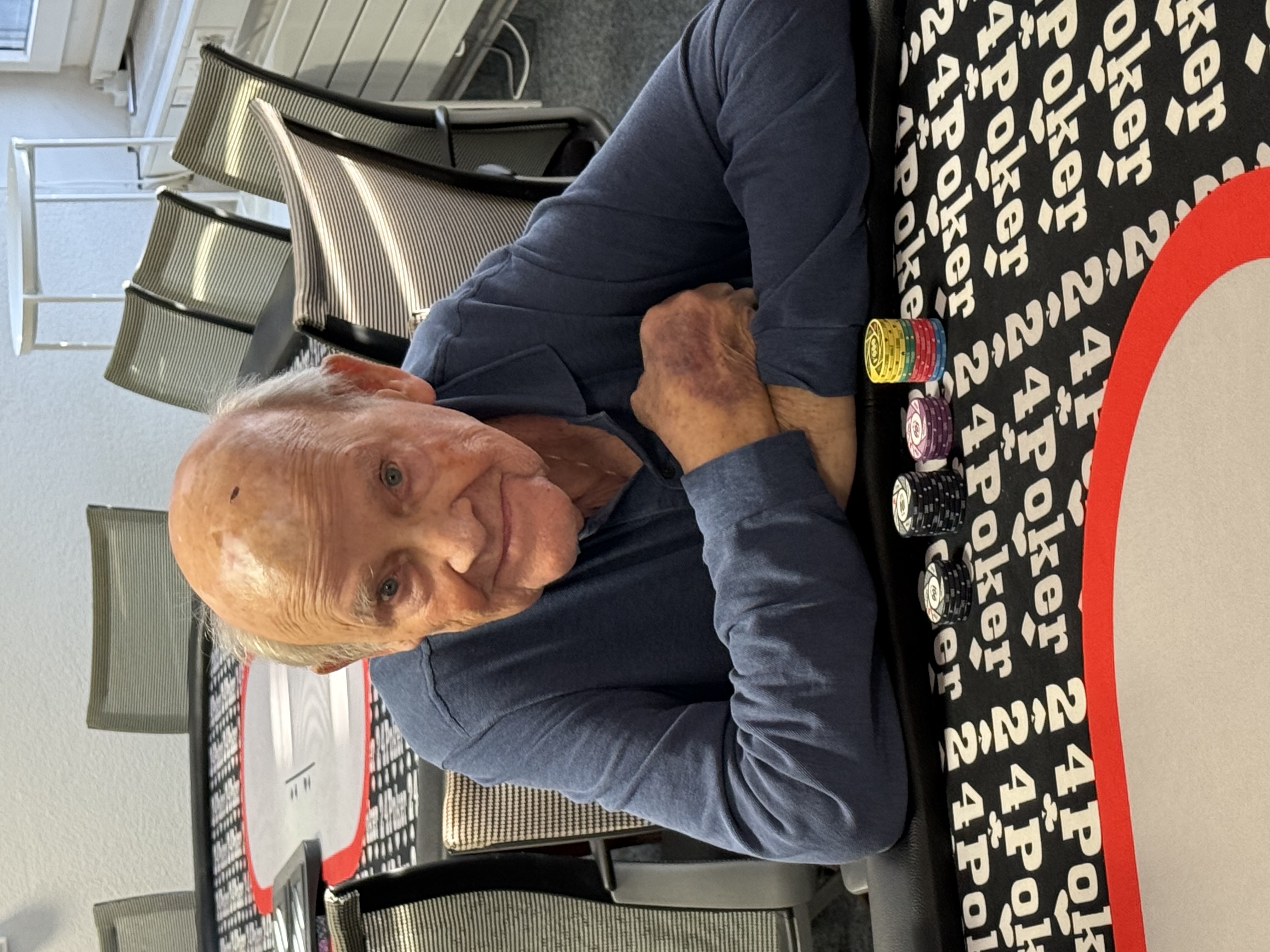 Heinz am Pokertisch bei 24Poker